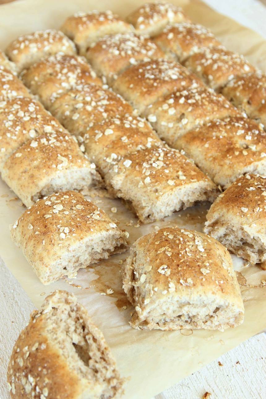 Rågkusar i långpanna - Lindas Bakskola & Matskola
