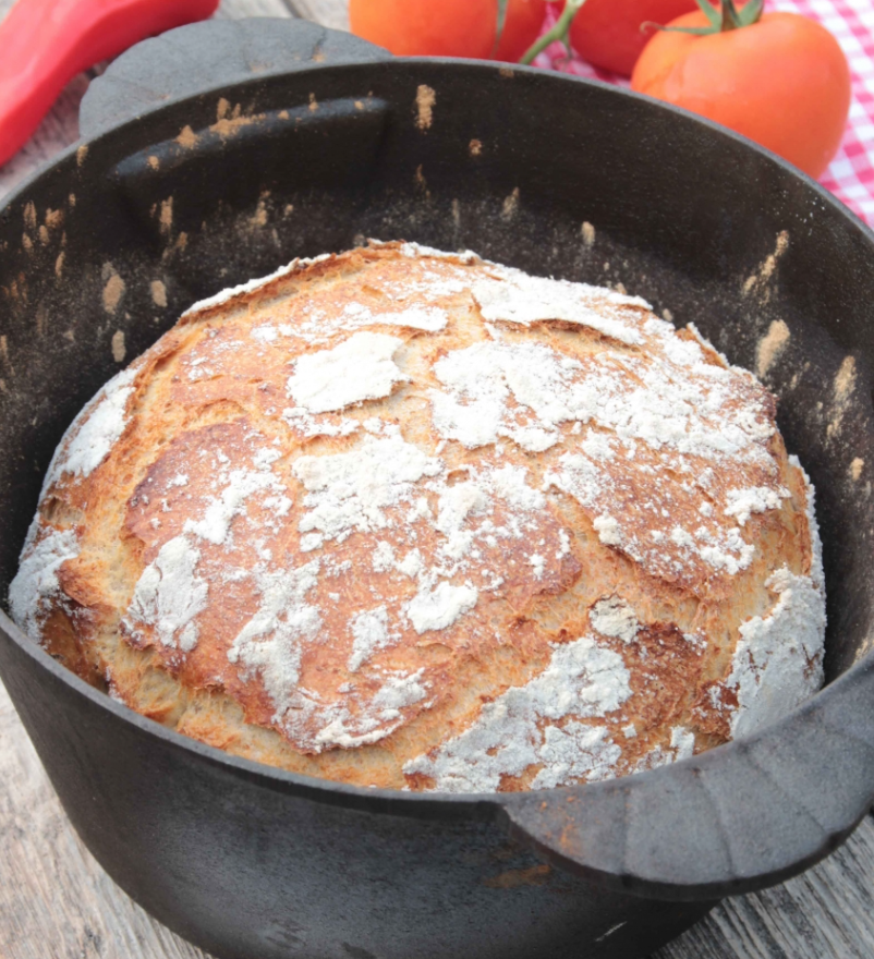 Baka ett lättgjort rustikt & gott grytbröd – klicka här för recept!