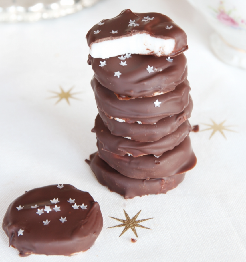 Förstklassiga mintkakor doppade i choklad – klicka här för recept!