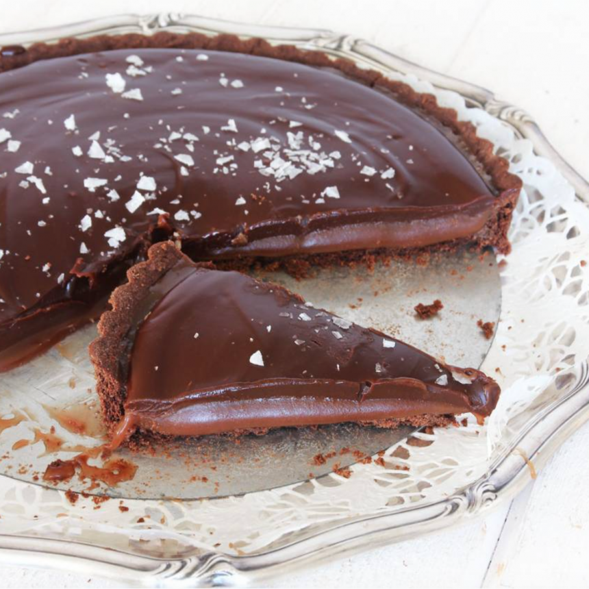 Urläcker sötsalt chokladpaj – klicka här för det goda receptet!