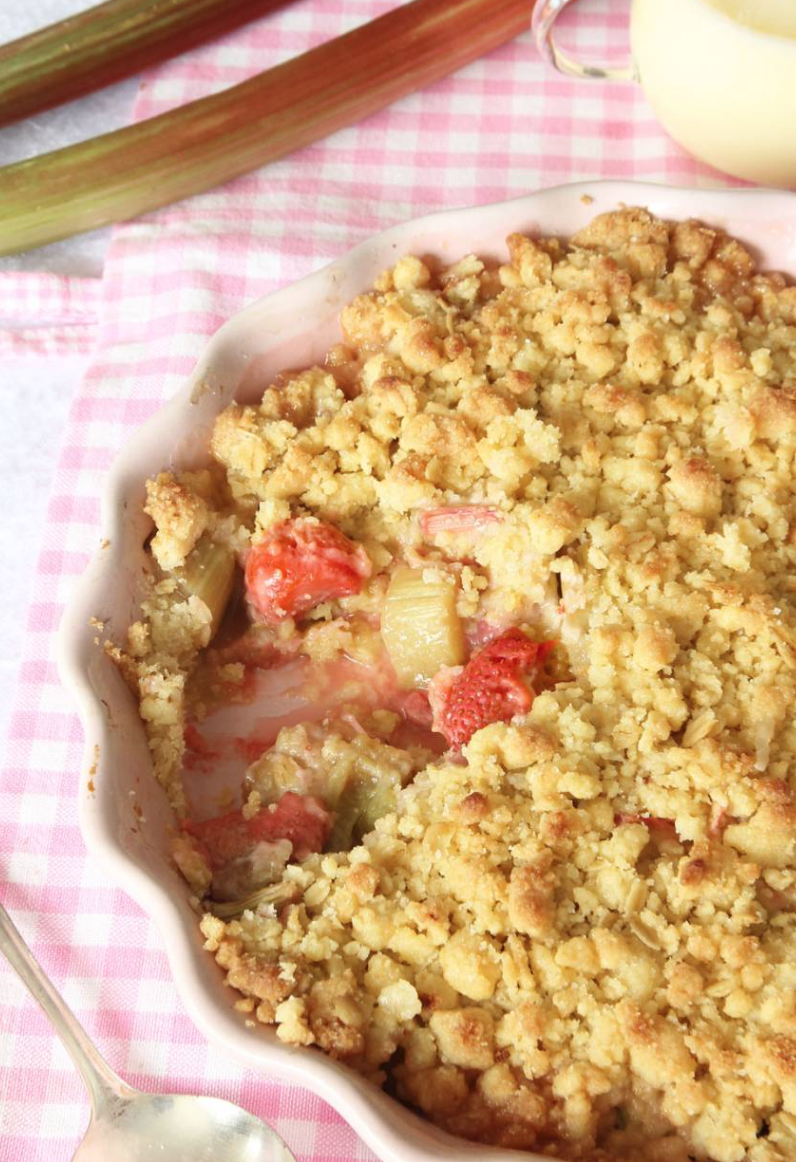 Smulig jordgubb- & rabarberpaj – klicka här för recept!