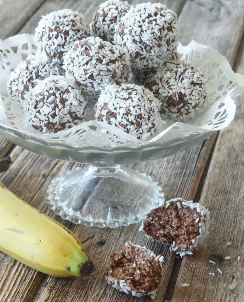 Bananchokaldbollar utan smör och socker! Recept – klicka här!