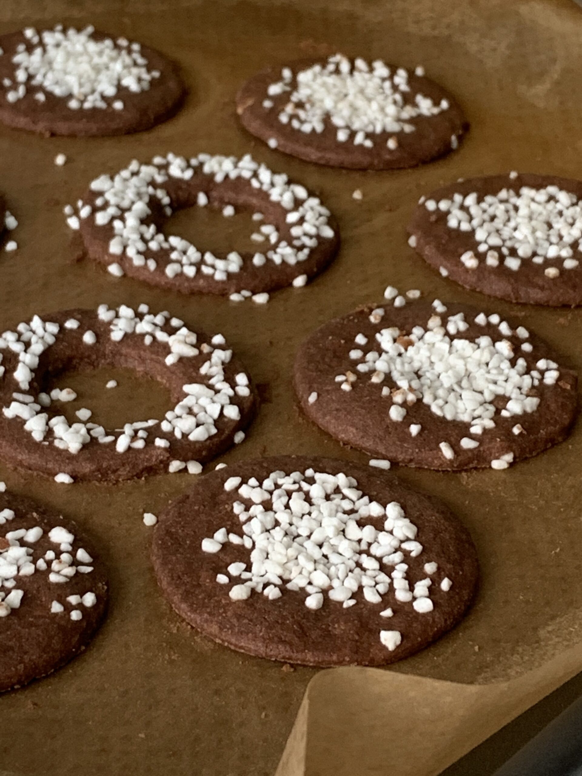 småkakor choklad pärlsocker småkakor choklad pärlsocker