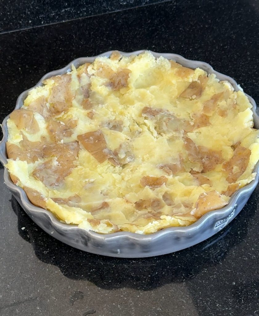 Smashed Pie Smashed potatoes pie / krossad potatis paj - Lindas Bakskola & Matskola