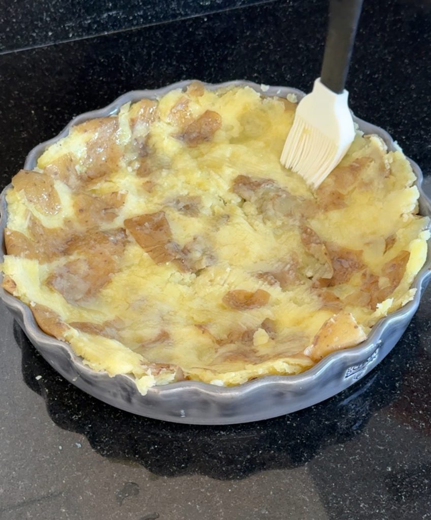 Smashed Pie Smashed potatoes pie / krossad potatis paj - Lindas Bakskola & Matskola